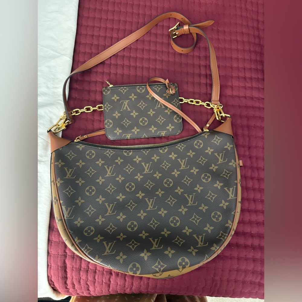 Louis Vuitton Brown Monogram Shoulder Bag